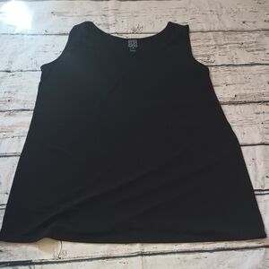 Clara Sun Woo Black Tunic Tank 1X